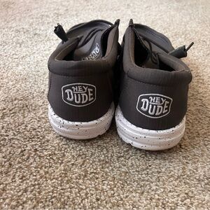 Hey Dude Dark Brown Casual Shoes-used once